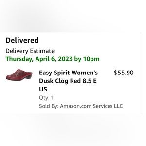 Women Easy Spirit Mules, size 8.5 Wide